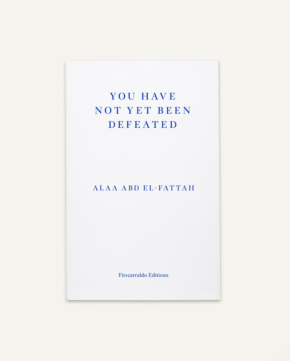 Ica Book Launch You Have Not Yet Been Defeated By Alaa Abd El Fattah